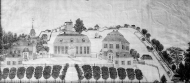 Utsikt över herrgården och bruket