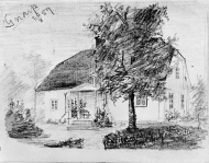 Herrgården, sedd framifrån