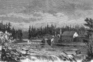 Hallstahammar vid Strömsholms kanal