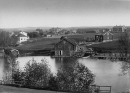 Norrbärkes prästgård och kvarnen