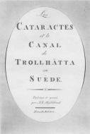 "Les Cataractes et le Canal de Trollhätta en Suède"