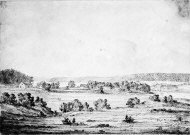 Vy över Frossjö bruk