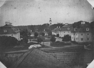 Bruksgatan och kyrkan