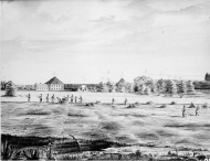 Utsikt mot herrgården