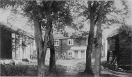 Gammal bergsmansgård i Öskebohyttan