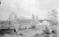 Utsikt mot herrgården