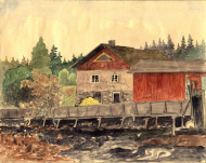 Kvarn och såg