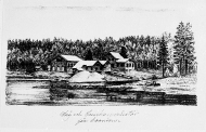 Såg- och snickareverkstad, före branden

