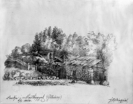 Smedja i Masthugget 1850