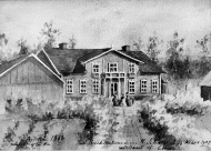Utsikt av huvudbyggnaden