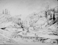 Kanalbyggandet, under arbete