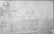 Utsikt mot herrgården