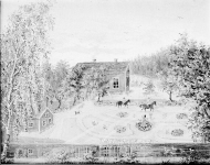 Förvaltarebostaden med omgivning