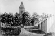 Exteriör av kyrkan