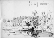 Utsikt mot herrgården