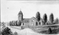 Exteriör av kyrkan
