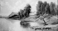 Utsikt med herrgården