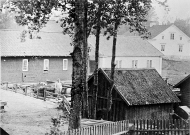 Parti av hammarsmedjan och stålugnen