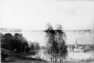 Utsikt mot herrgården