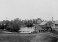 Herrgård, smedja och kvarn