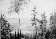 Utsikt från Barkhyttåsen