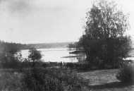 Vy över dammen