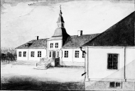 Exteriör av herrgården