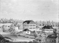 Utsikt mot herrgården