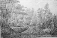 Vy från parken "Gröna gången"