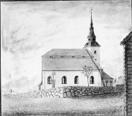Exteriör av kyrkan