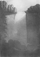 "Cascade dans l`E`cluse de Polhem"