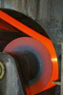 Påhaspel för varmvalsade band (coils)