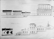 Ritning till nytt järnverk 1873