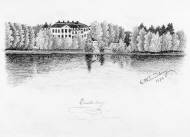 Eriksbergs slott vid Eriksbergssjön