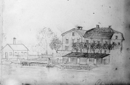 Exteriör av Gullgruva bruksherrgård