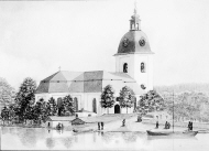 Exteriör av kyrkan